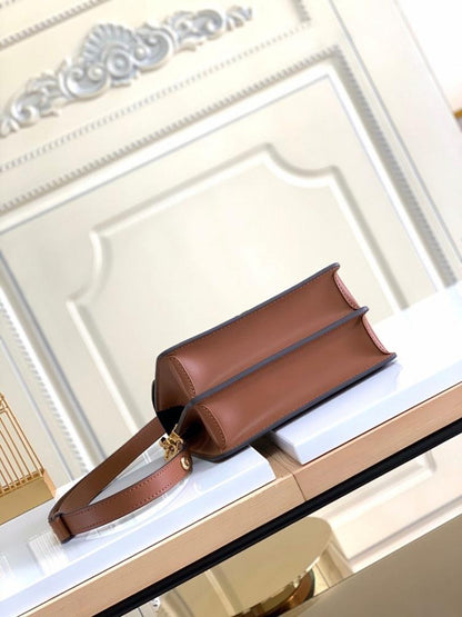 Modern Premium Monogram Canvas Shoulder Bag