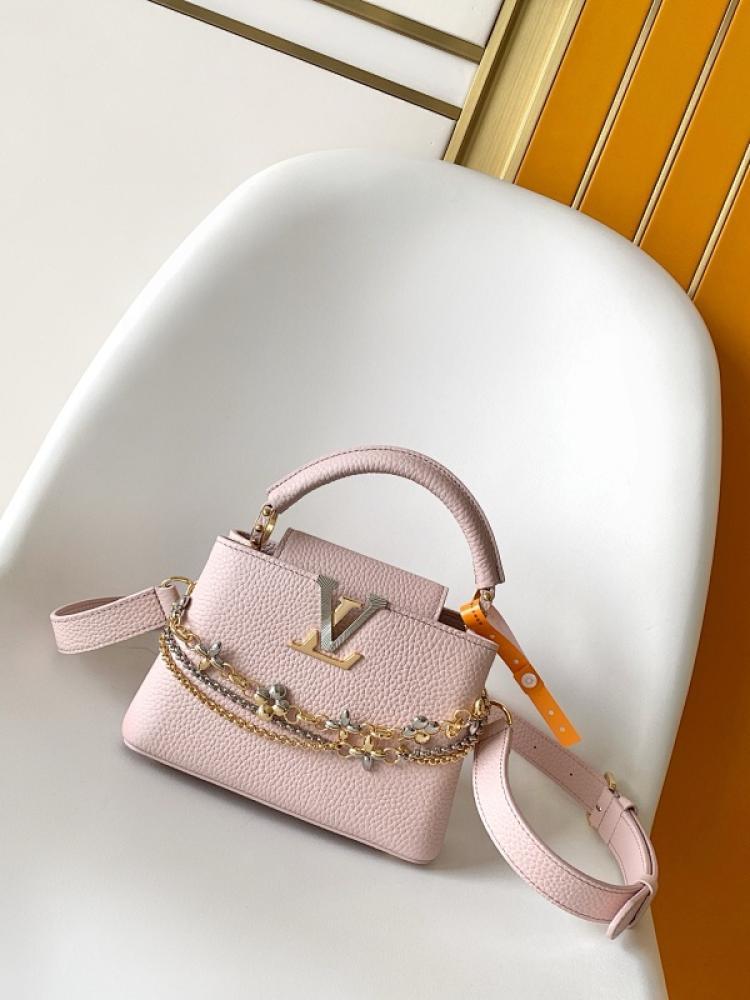 Leather Top Handle Bag