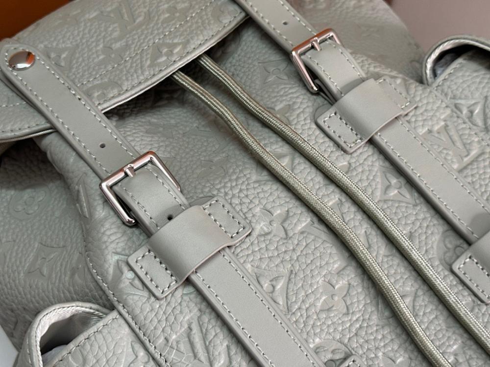 Elegant Refined Monogram Leather Top Handle Bag