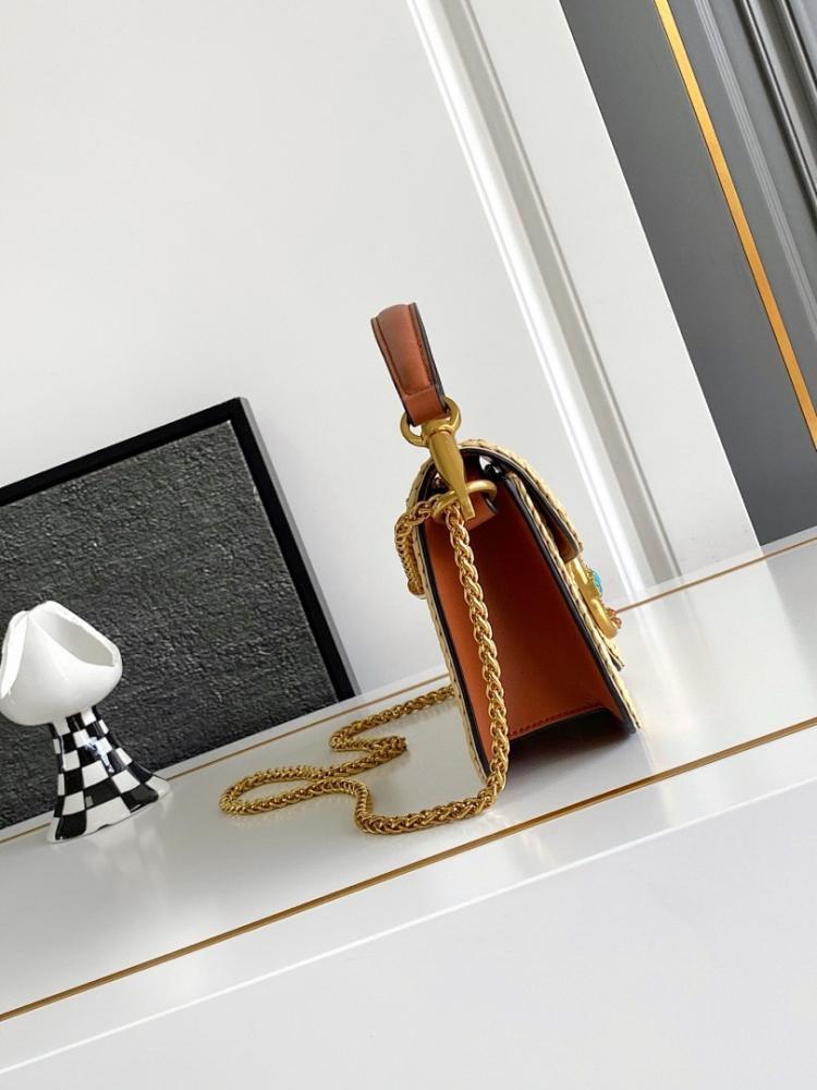 Luxury Raffia Shoulder Bag – Limited Edition