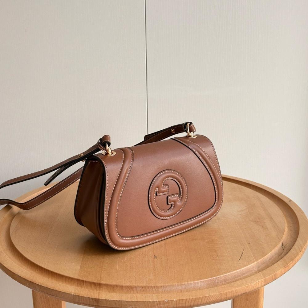 Stylish Refined Monogram Leather Shoulder Bag