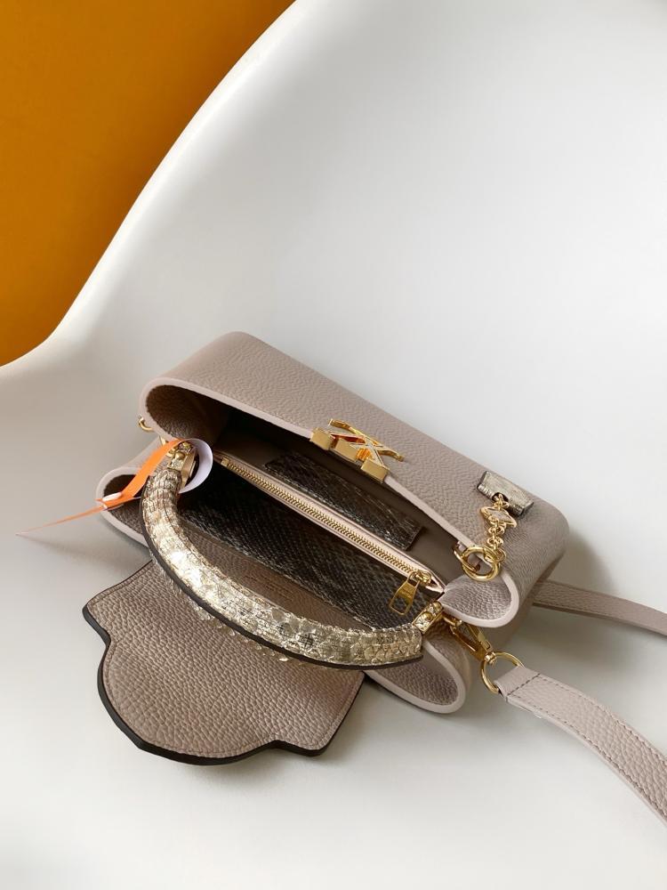 Leather Top Handle Bag