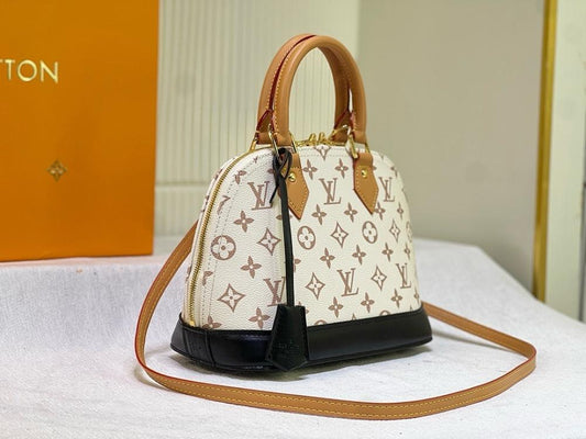 Luxury Stylish Leather Top Handle Bag
