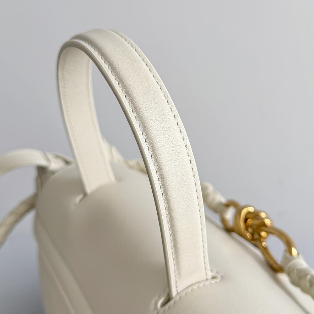 Leather Top Handle Bag