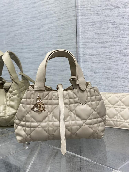 Calfskin Top Handle Bag