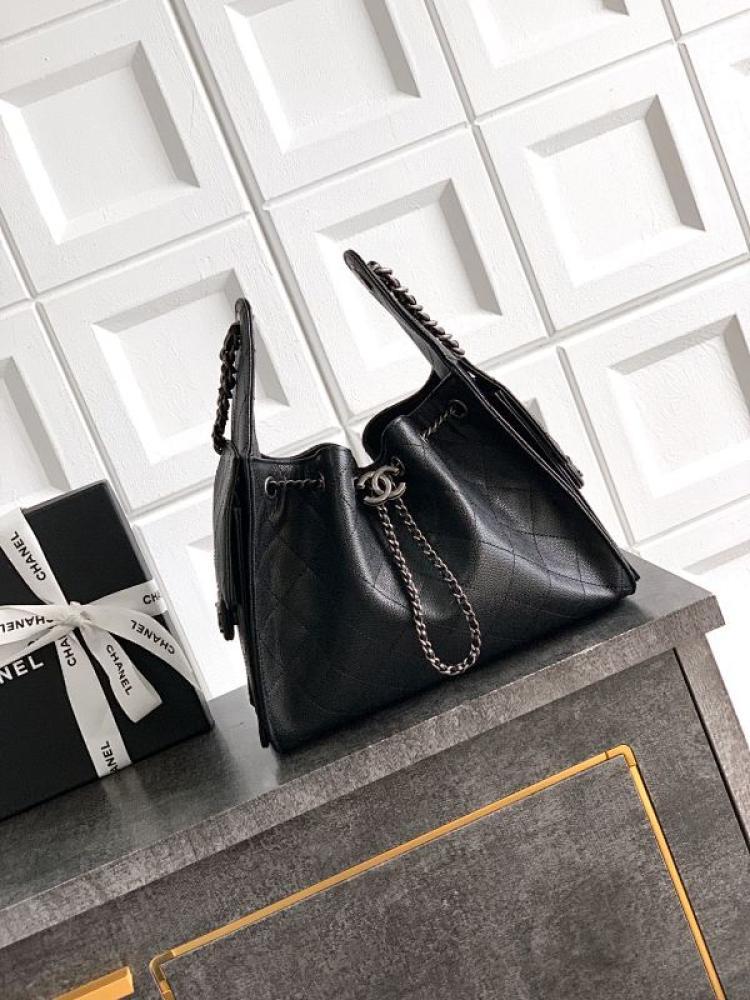 Leather Bucket Bag