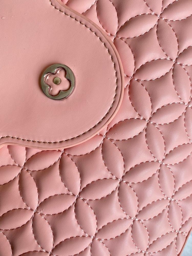 Modern Italian-Inspired Embroidered Leather Shoulder Bag