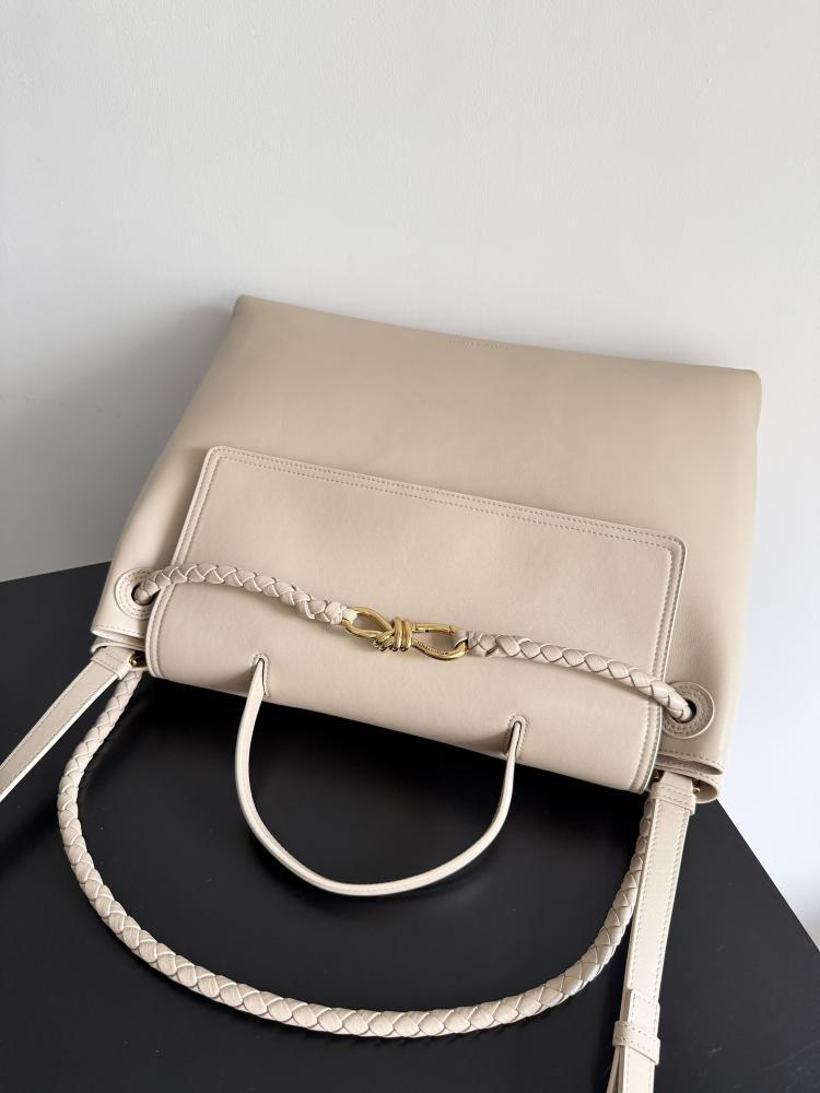 Calfskin Top Handle Bag