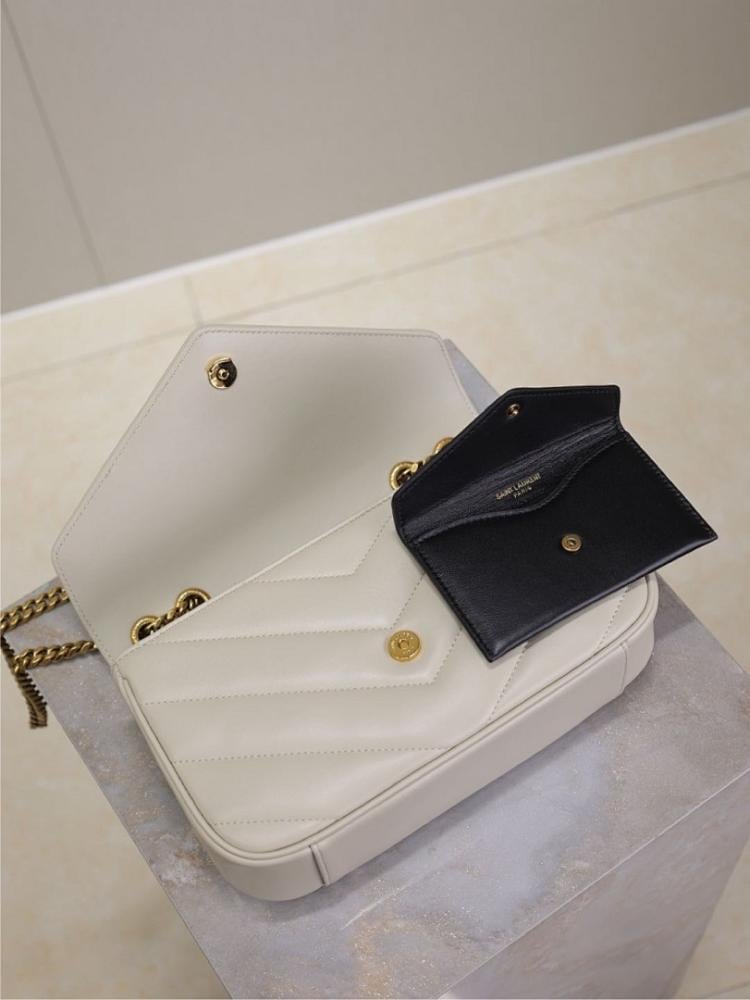 Loulou Leather Shoulder Bag