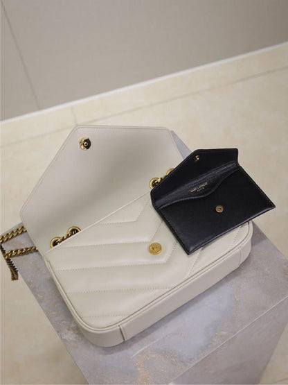 Loulou Leather Shoulder Bag