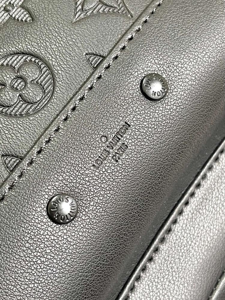Stylish Premium Monogram Leather Shoulder Bag
