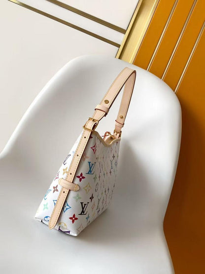 Leather Top Handle Bag