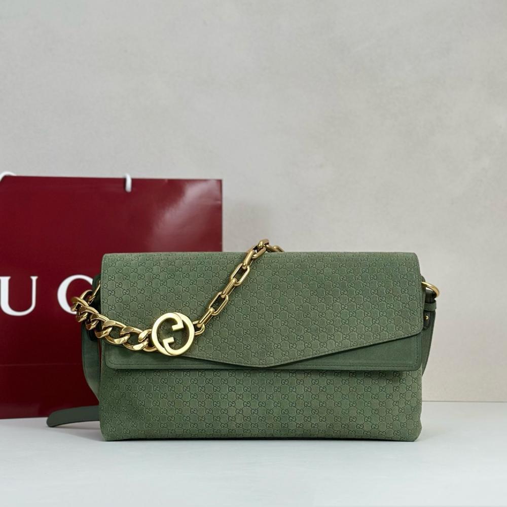 Suede Top Handle Bag