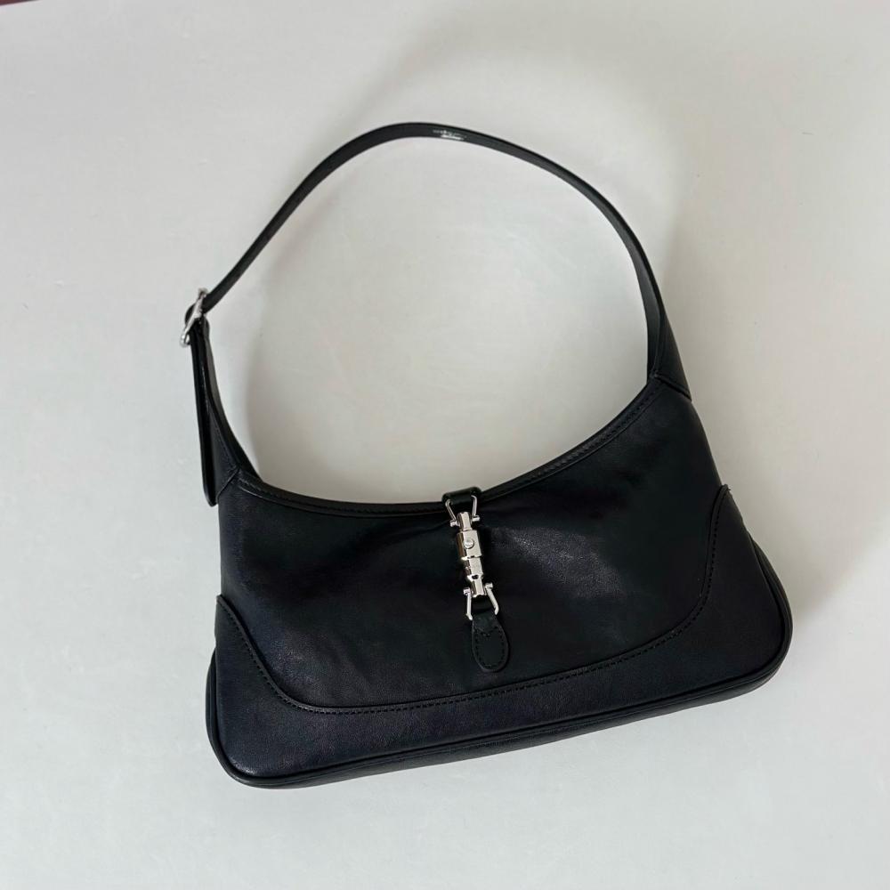 Classic Leather Top Handle Bag