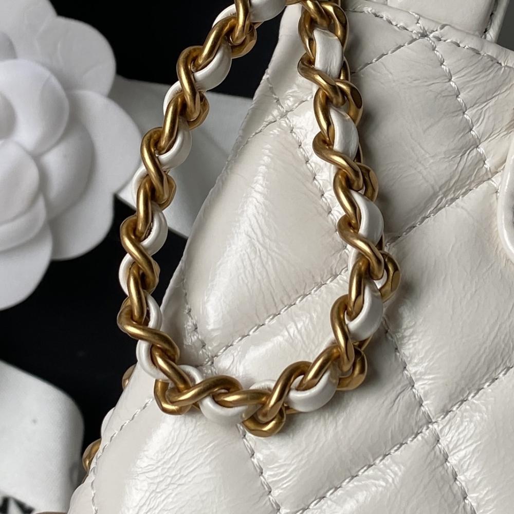 Leather Top Handle Bag