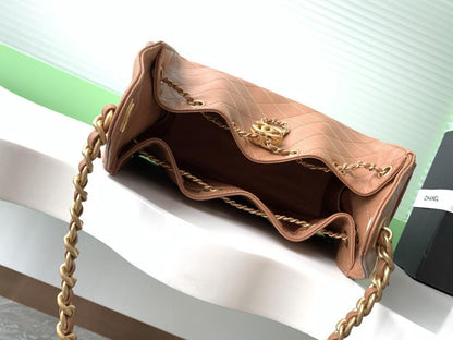 Classic Gold Shoulder Bag