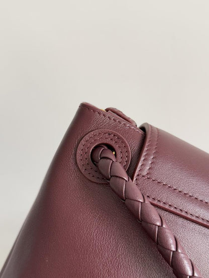 Woven Top Handle Bag
