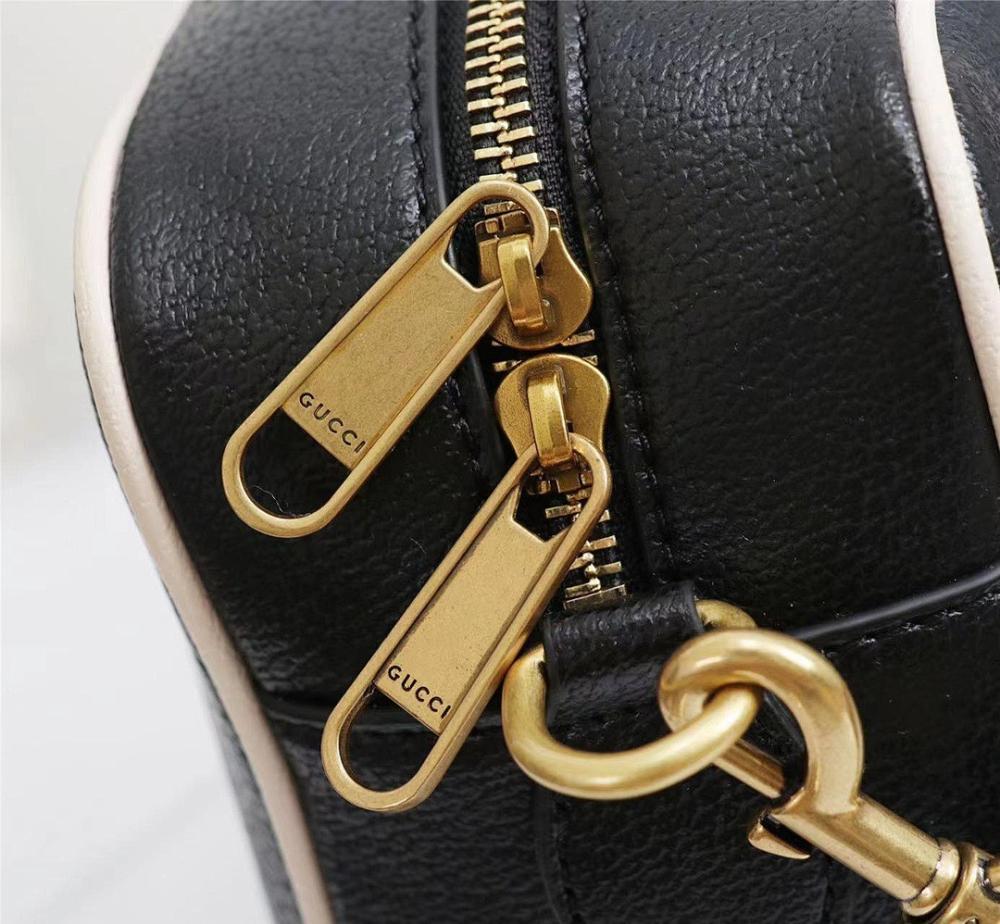 Classic Refined Black Woven Leather Shoulder Bag