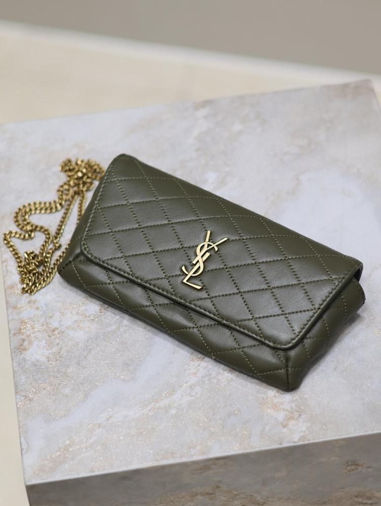 Modern Embroidered Lambskin Crossbody Bag