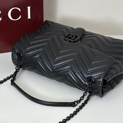 Luxury Leather Top Handle Bag