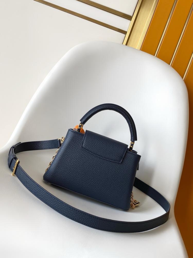 Leather Top Handle Bag