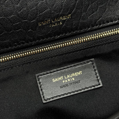 Quilted Leather Top Handle Bag