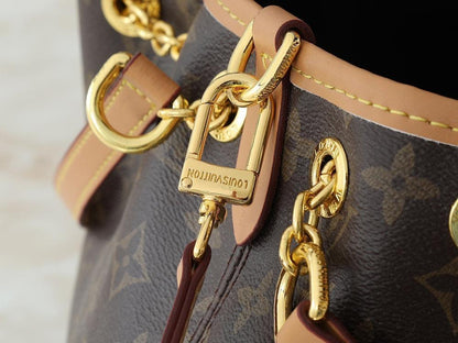 Stylish Monogram Leather Shoulder Bag – Limited Edition
