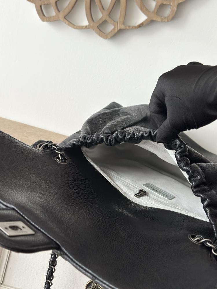 Leather Top Handle Bag