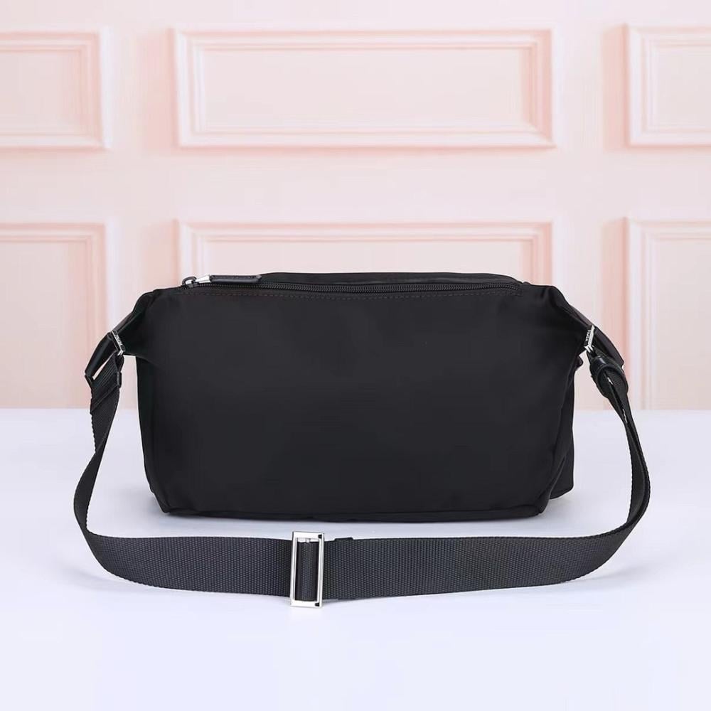Elegant Refined Nylon Shoulder Bag