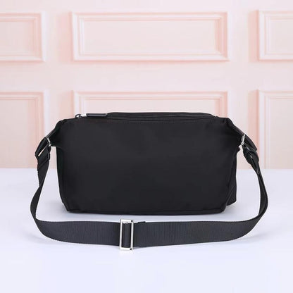 Elegant Refined Nylon Shoulder Bag