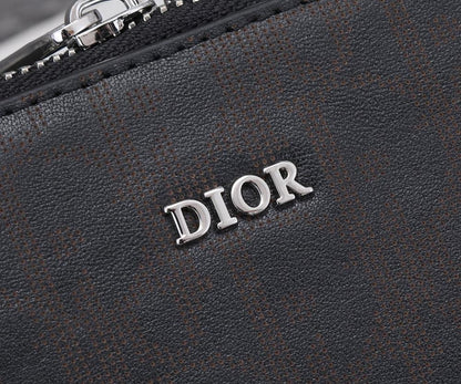 Classic Modern Black Printed Leather Shoulder Bag