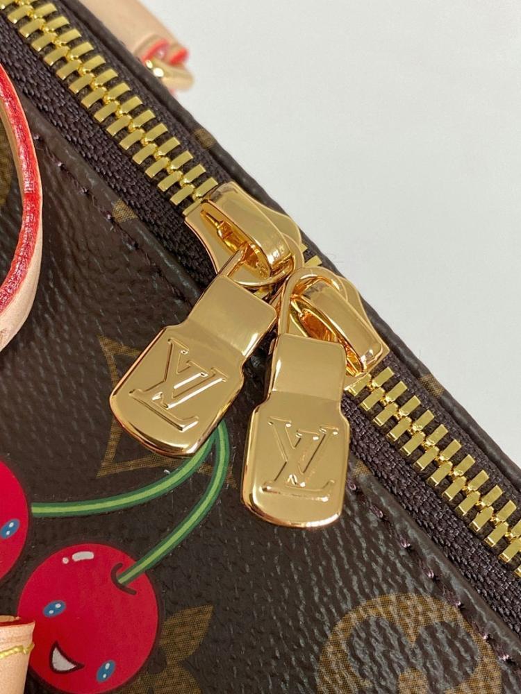 Speedy Bandouliere Monogram Leather Shoulder Bag