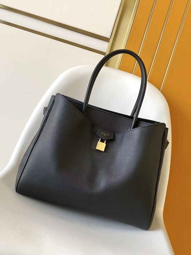 Calfskin Top Handle Bag