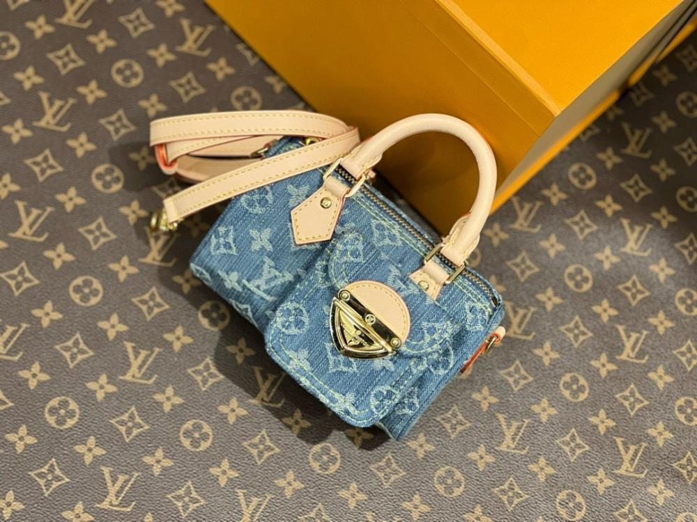 Modern Stylish Blue Denim Shoulder Bag