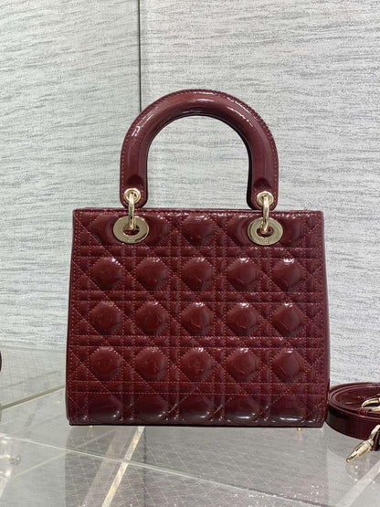 Leather Top Handle Bag