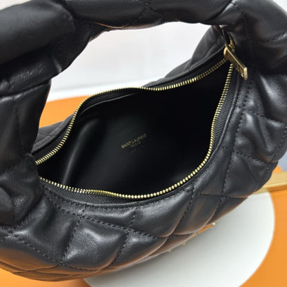Lambskin Top Handle Bag
