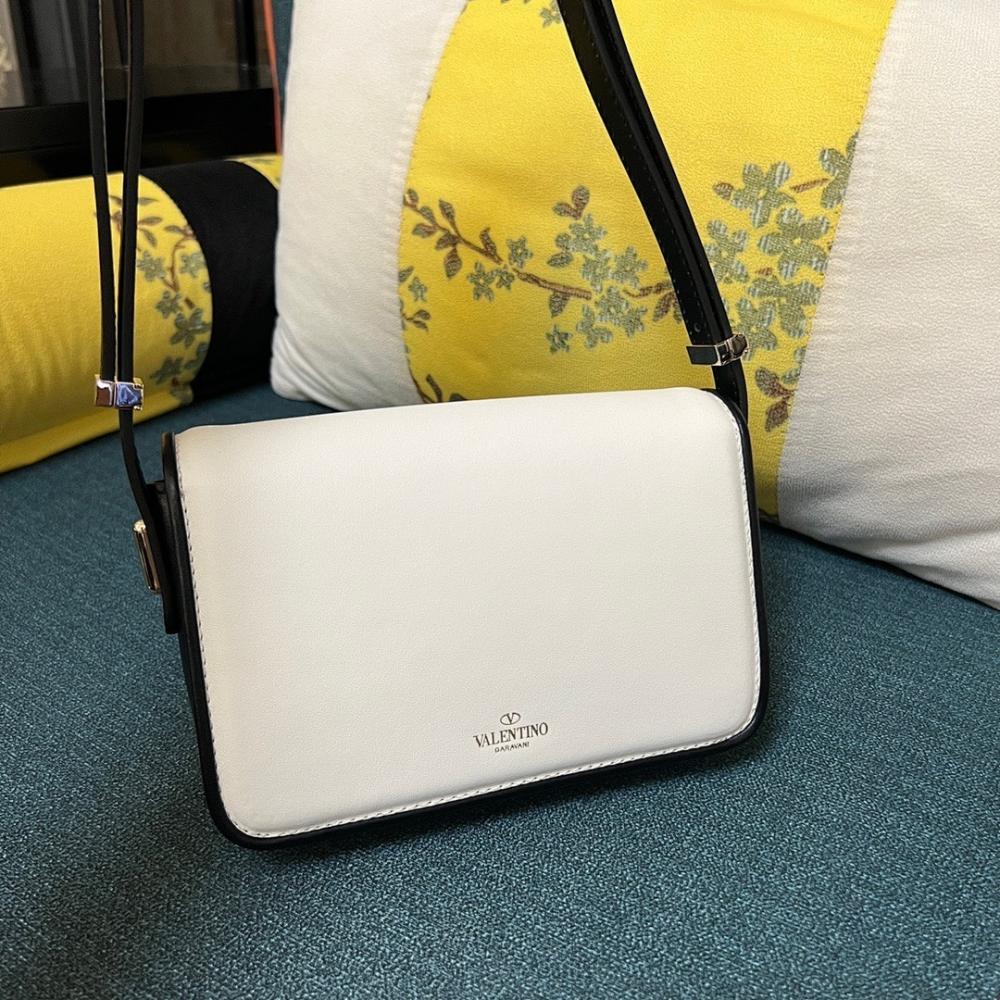 VLogo Signature Calfskin Crossbody Bag