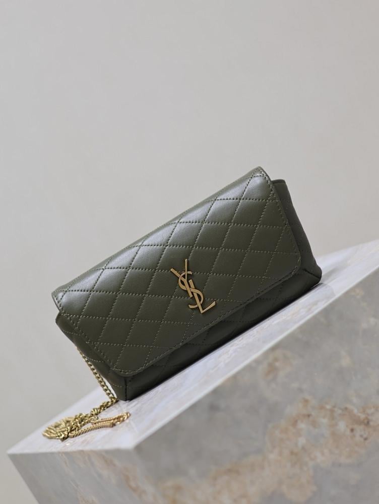 Modern Embroidered Lambskin Crossbody Bag