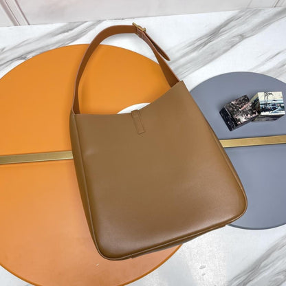 Alma Leather Hobo Bag