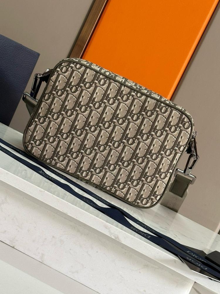 Saddle Printed Jacquard Shoulder Bag