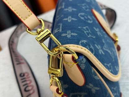 Diane Printed Jacquard Crossbody Bag