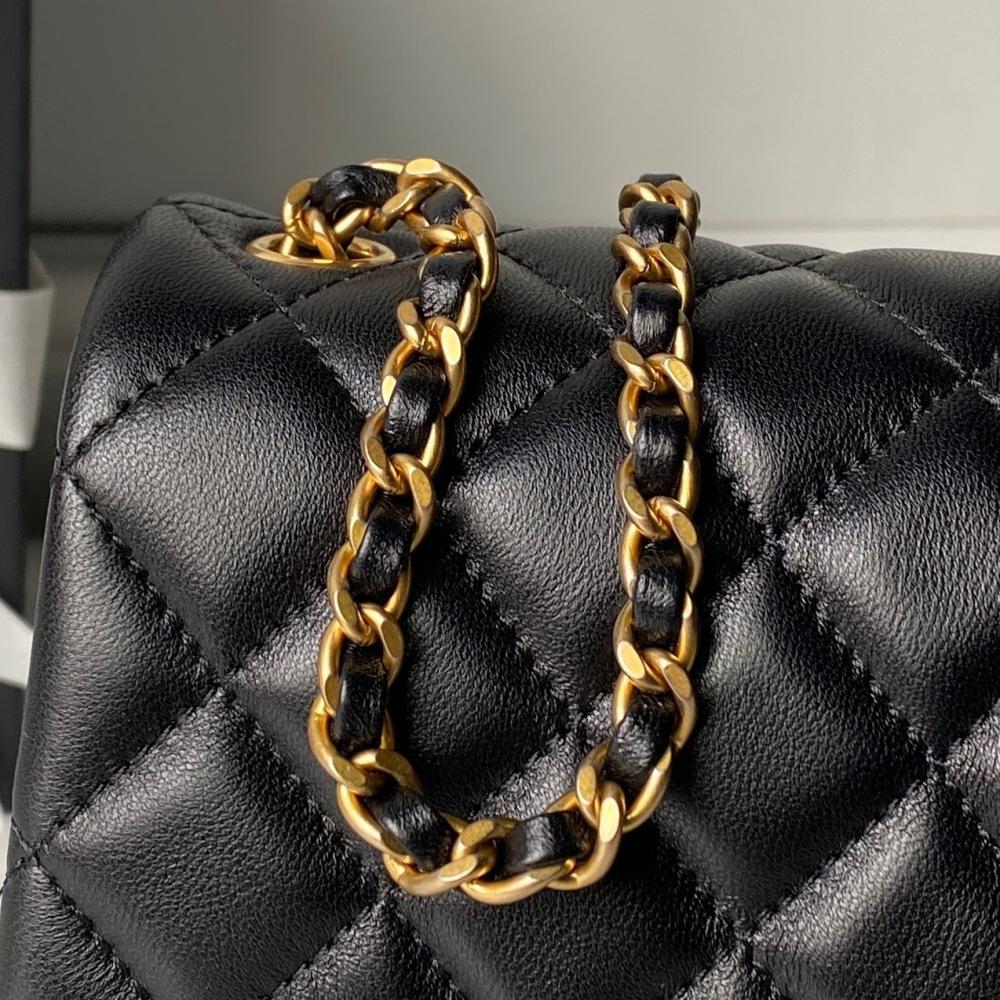Classic Gold Crossbody Bag