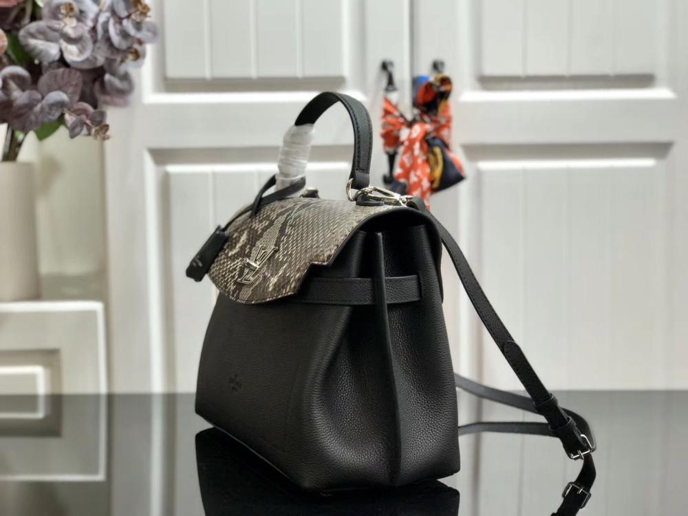 Classic Leather Top Handle Bag