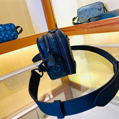 Stylish Premium Studded Calfskin Crossbody Bag