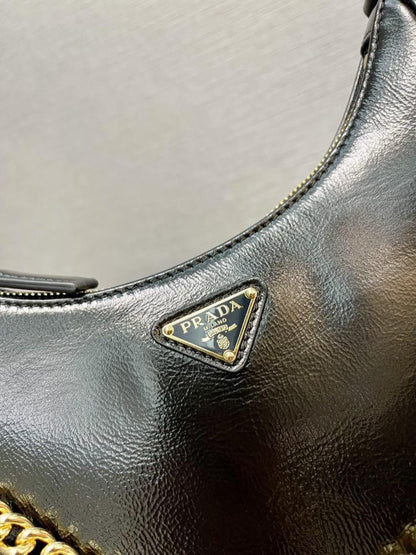 Leather Hobo Bag