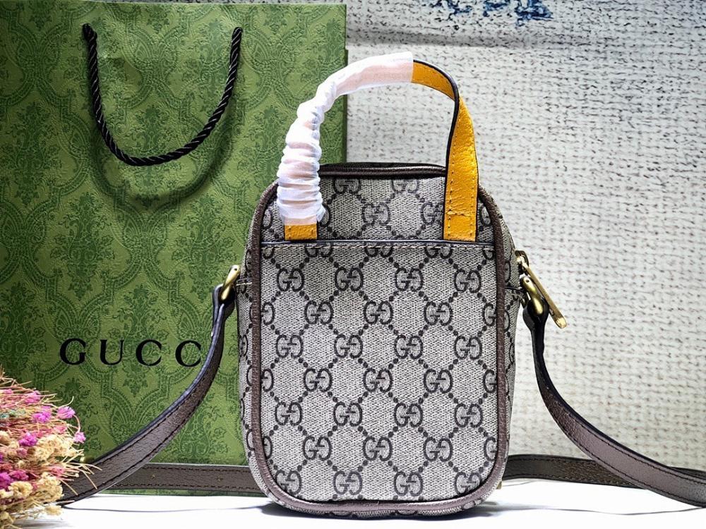 Stylish Refined Leather Top Handle Bag