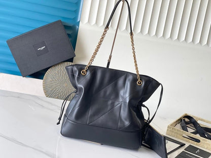 Modern Lambskin Top Handle Bag