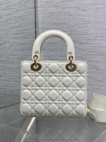 Classic Leather Top Handle Bag