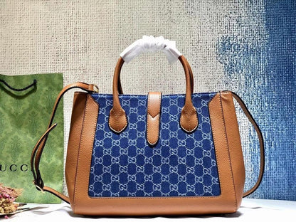 Classic Premium Denim Tote Bag
