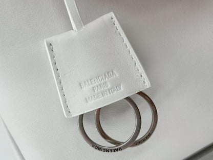 Leather Top Handle Bag